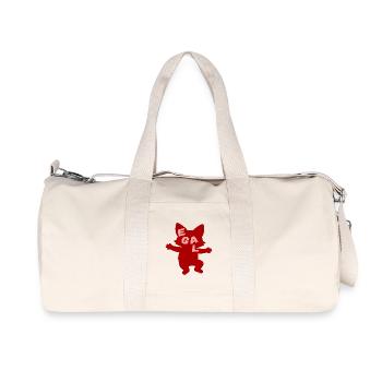 Fuchs Doesn't matter lightness - Recycled Canvas Sports Bag by Stanley/Stella - natural - Front