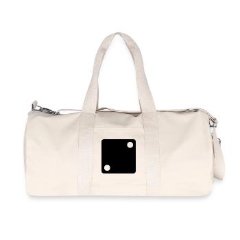 Das Spiel sagt - Recycelte Canvas-Sporttasche von Stanley/Stella - Naturweiß - Vorne