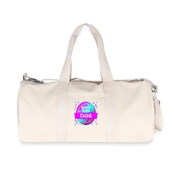 Enjoy your day - Recycled Canvas Sports Bag by Stanley/Stella - natural - Front