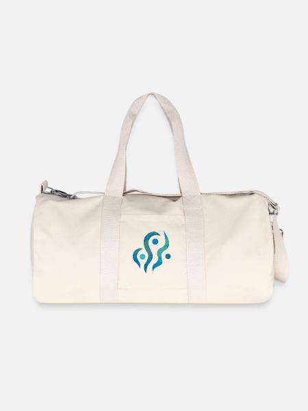 Yoga design_36 - Recycled Canvas Sports Bag by Stanley/Stella - natural
