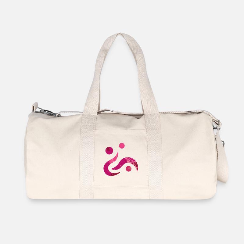 Yoga design_38 - Sac de sport en toile recyclée Stanley/Stella - blanc naturel