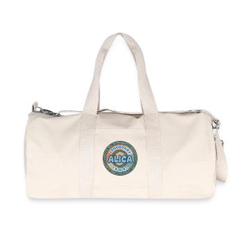 Cadeau pour Alica - Sac de sport en toile recyclée Stanley/Stella - blanc naturel - Devant