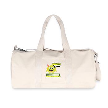Memory Loading Monster Meme - Recycled Canvas Sports Bag by Stanley/Stella - natural - Front