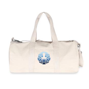 Pieuvre dans l’océan - Sac de sport en toile recyclée Stanley/Stella - blanc naturel - Devant