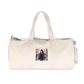 Sakura Samouraï de l’Ombre - Sac de sport en toile recyclée Stanley/Stella - blanc naturel - Devant