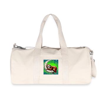 La paresse dort sur la Lune - Sac de sport en toile recyclée Stanley/Stella - blanc naturel - Devant