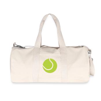 Tennis ball - Recycled Canvas Sports Bag by Stanley/Stella - natural - Front