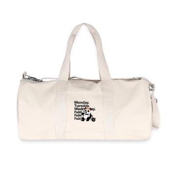 Lundi mardi Mercredi Padel - Sac de sport en toile recyclée Stanley/Stella - blanc naturel - Devant