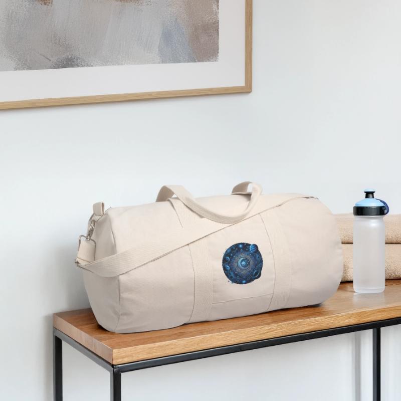 Space Planets Galaxies Stars Moons Recycled Canvas Sports Bag by Stanley/Stella