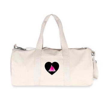 Voile - Sac de sport en toile recyclée Stanley/Stella - blanc naturel - Devant