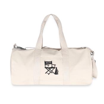 Director Director's Chair for Cinema Fans - Recycled Canvas Sports Bag by Stanley/Stella - natural - Front