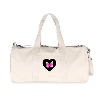 Papillon - Sac de sport en toile recyclée Stanley/Stella - blanc naturel - Devant