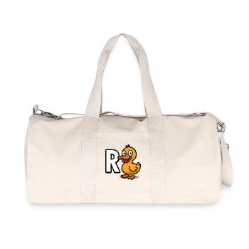 Pension Duck Retirement Pension Early Retirement Gift - Recycled Canvas Sports Bag by Stanley/Stella - natural - Front