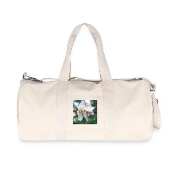 Almond Blossom Spring Look 02 - Recycled Canvas Sports Bag by Stanley/Stella - natural - Front