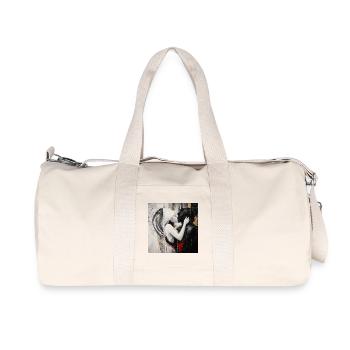 Light meets shadow Lovers - Recycled Canvas Sports Bag by Stanley/Stella - natural - Front