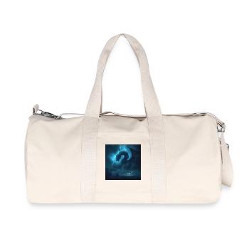 Vipère slave Dragon de la Tempête - Dark Fantasy - Sac de sport en toile recyclée Stanley/Stella - blanc naturel - Devant
