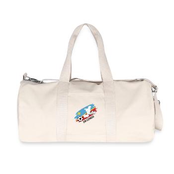 RDC Congo Football Maillot DRC Soccer Foot - Sac de sport en toile recyclée Stanley/Stella - blanc naturel - Devant