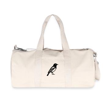 Oiseau - Sac de sport en toile recyclée Stanley/Stella - blanc naturel - Devant