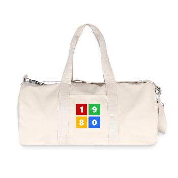 1980 - Recycled Canvas Sports Bag by Stanley/Stella - natural - Front