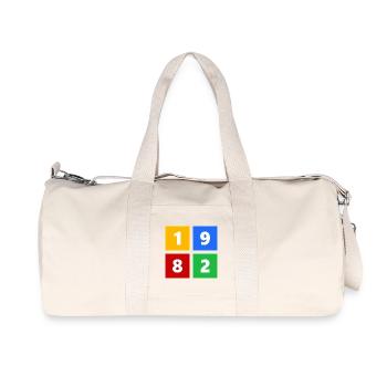 1982 - Recycled Canvas Sports Bag by Stanley/Stella - natural - Front