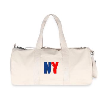 NY Freiheitsstatue, New York - Recycelte Canvas-Sporttasche von Stanley/Stella - Naturweiß - Vorne