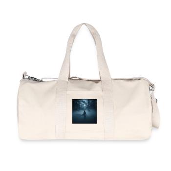Rusalka im Nebel – Slawischer Nachtgeist - Recycelte Canvas-Sporttasche von Stanley/Stella - Naturweiß - Vorne