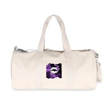 Madame Haze-PurpleSmoke | SailorsYarn by Cap´nKush - Recycelte Canvas-Sporttasche von Stanley/Stella - Naturweiß - Vorne