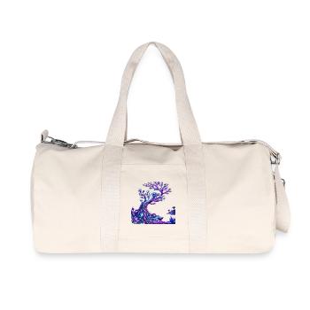Magic Crystal Dragon Tree - Recycled Canvas Sports Bag by Stanley/Stella - natural - Front