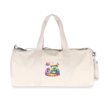 Space Alien Fruit Stand - Recycled Canvas Sports Bag by Stanley/Stella - natural - Front