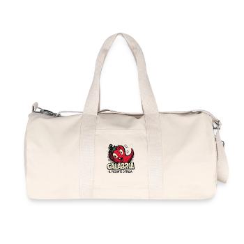 Calabria Chili Charme - Recycelte Canvas-Sporttasche von Stanley/Stella - Naturweiß - Vorne