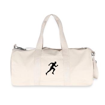 Läufer - Recycelte Canvas-Sporttasche von Stanley/Stella - Naturweiß - Vorne