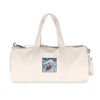 Summit Ahead Mountain Adventure Rétro Design - Sac de sport en toile recyclée Stanley/Stella - blanc naturel - Devant