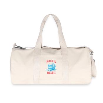 Rock est mort - Sac de sport en toile recyclée Stanley/Stella - blanc naturel - Devant
