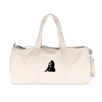 Unbekanntes Design - Recycelte Canvas-Sporttasche von Stanley/Stella - Naturweiß - Vorne