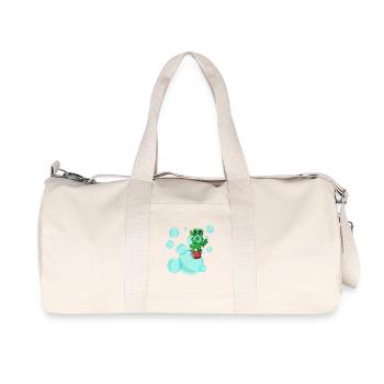 KLARER ATEM - Recycelte Canvas-Sporttasche von Stanley/Stella - Naturweiß - Vorne