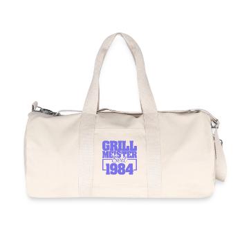 Grillbesteck 1984 - Recycelte Canvas-Sporttasche von Stanley/Stella - Naturweiß - Vorne