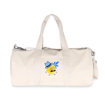 Moustache citron de Bavière - Sac de sport en toile recyclée Stanley/Stella - blanc naturel - Devant