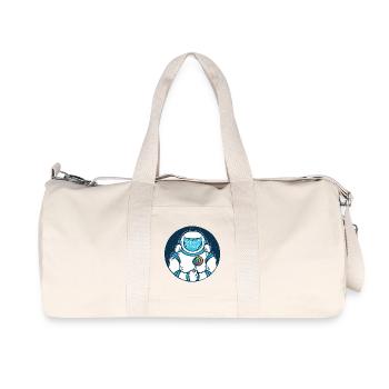 Sweet Galaxy Astronaut - Sac de sport en toile recyclée Stanley/Stella - blanc naturel - Devant