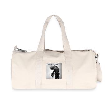 Moments qui s’effacent : par Mark Noone - Sac de sport en toile recyclée Stanley/Stella - blanc naturel - Devant