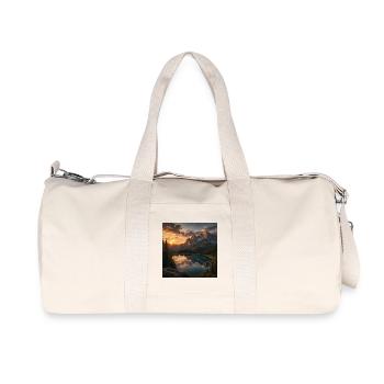 bae3d88a-8d40-48df-992b-f5e9e11fb074 - Recycelte Canvas-Sporttasche von Stanley/Stella - Naturweiß - Vorne