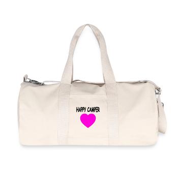 Camper - Recycelte Canvas-Sporttasche von Stanley/Stella - Naturweiß - Vorne