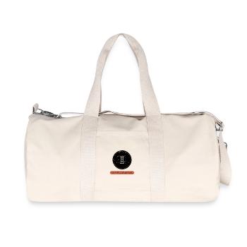 Cape North - Recycelte Canvas-Sporttasche von Stanley/Stella - Naturweiß - Vorne
