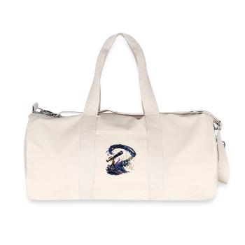 Nuit Cosmique et Télescope - Sac de sport en toile recyclée Stanley/Stella - blanc naturel - Devant