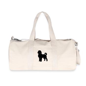 Labradoodle - Recycelte Canvas-Sporttasche von Stanley/Stella - Naturweiß - Vorne