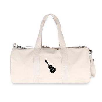 Ukulele - Recycelte Canvas-Sporttasche von Stanley/Stella - Naturweiß - Vorne