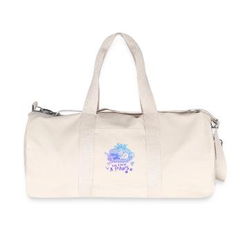 I'm taking a Paws - Cat making biscuits - Recycled Canvas Sports Bag by Stanley/Stella - natural - Front