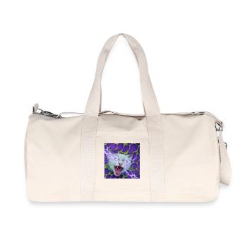 Neo cat - Recycled Canvas Sports Bag by Stanley/Stella - natural - Front