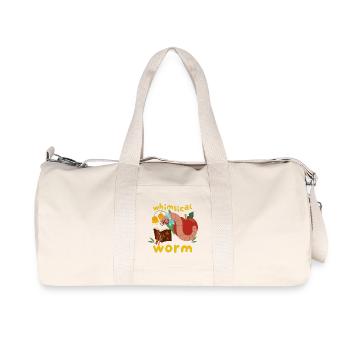 Ver Fantaisiste - Sac de sport en toile recyclée Stanley/Stella - blanc naturel - Devant