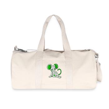 Lyra (Bella Donna‘s wicked world) - Recycelte Canvas-Sporttasche von Stanley/Stella - Naturweiß - Vorne