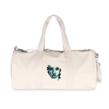Gesicht - Recycelte Canvas-Sporttasche von Stanley/Stella - Naturweiß - Vorne